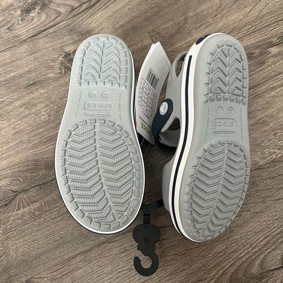 Crocs Girls/Boys Crocband Moulded Croslite Strap Fastening Sandal - Picture 6 of 6